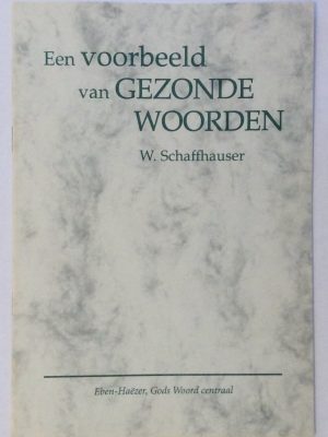 Een voorbeeld van gezonde woorden