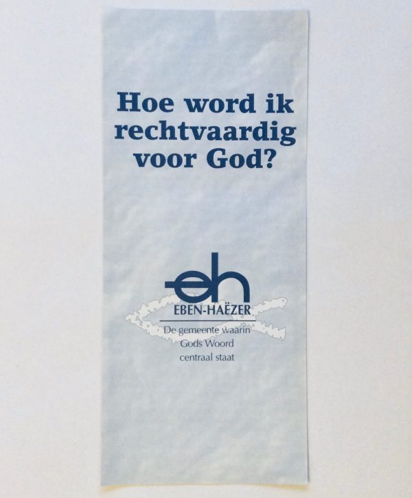 Hoe word ik rechtvaardig voor God?