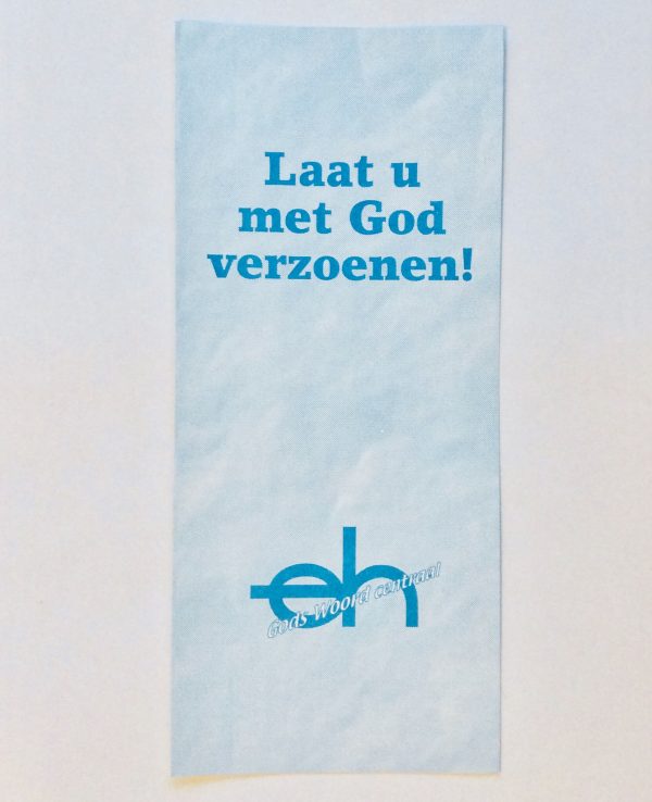 Laat u met God verzoenen!