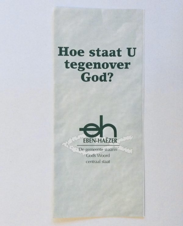 Hoe staat u tegenover God?