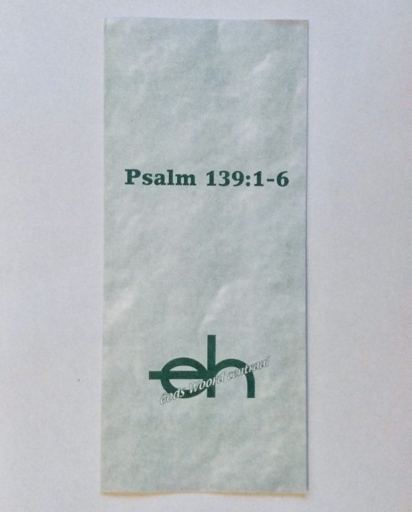 Psalm 139:1-6